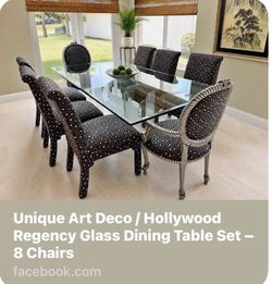Dining room table and 5 chairs