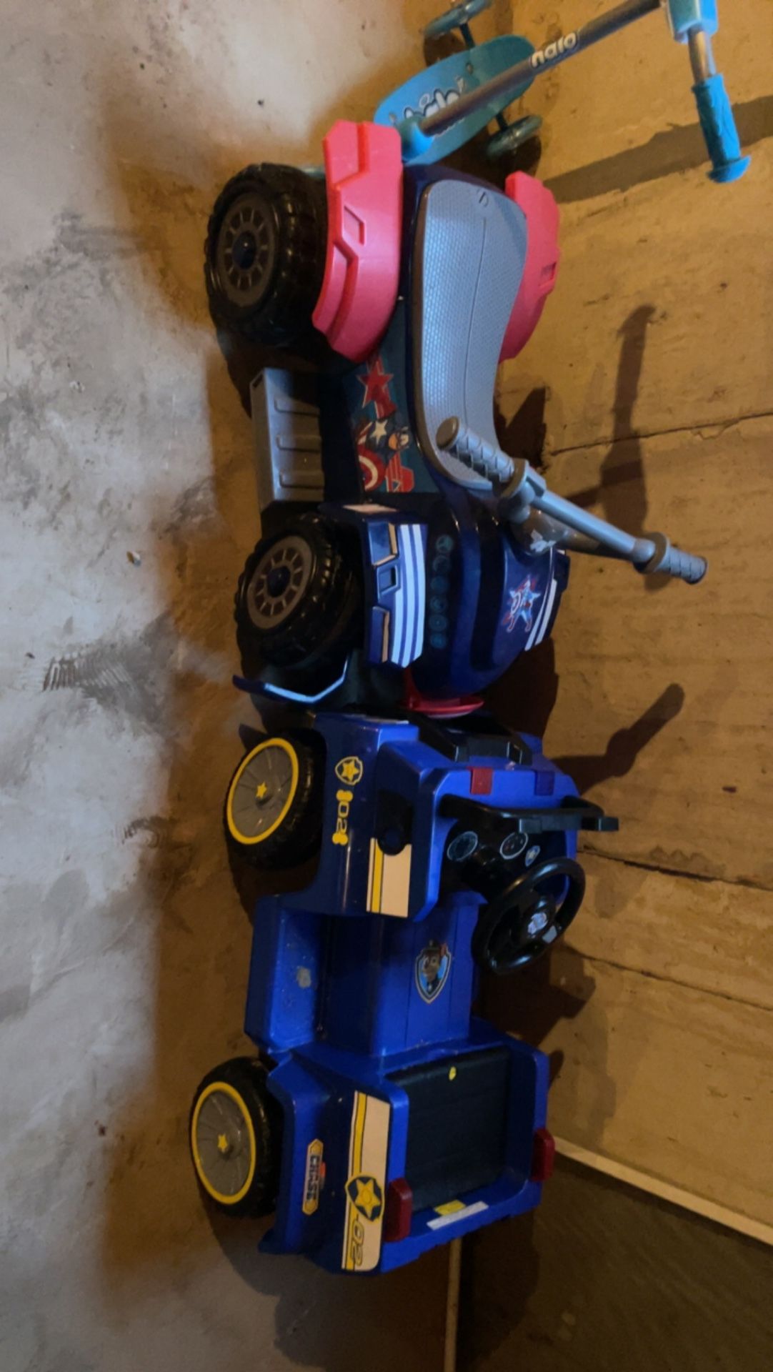 Boys Power ATV and Fire Truck