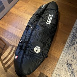 6’7 FCS travel 4 surfboard bag