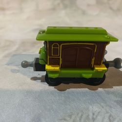 Zephie die-cast train engine based on the Chuggington children's television series