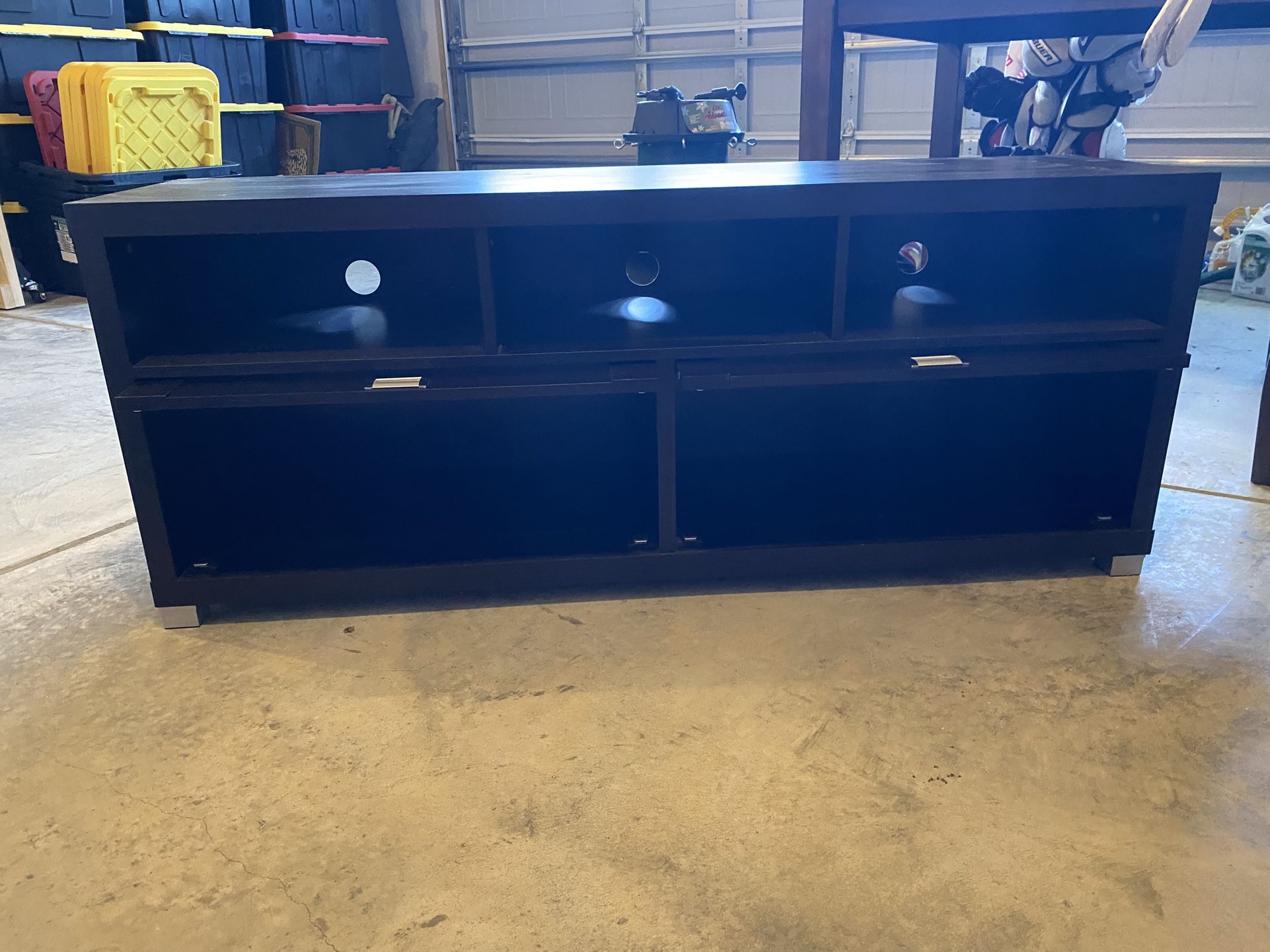 Black TV Stand