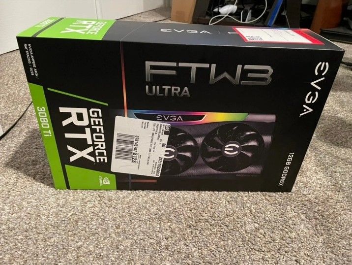 EVGA GeForce RTX 3080Ti FTW3 Ultra 12GB GDDR6X