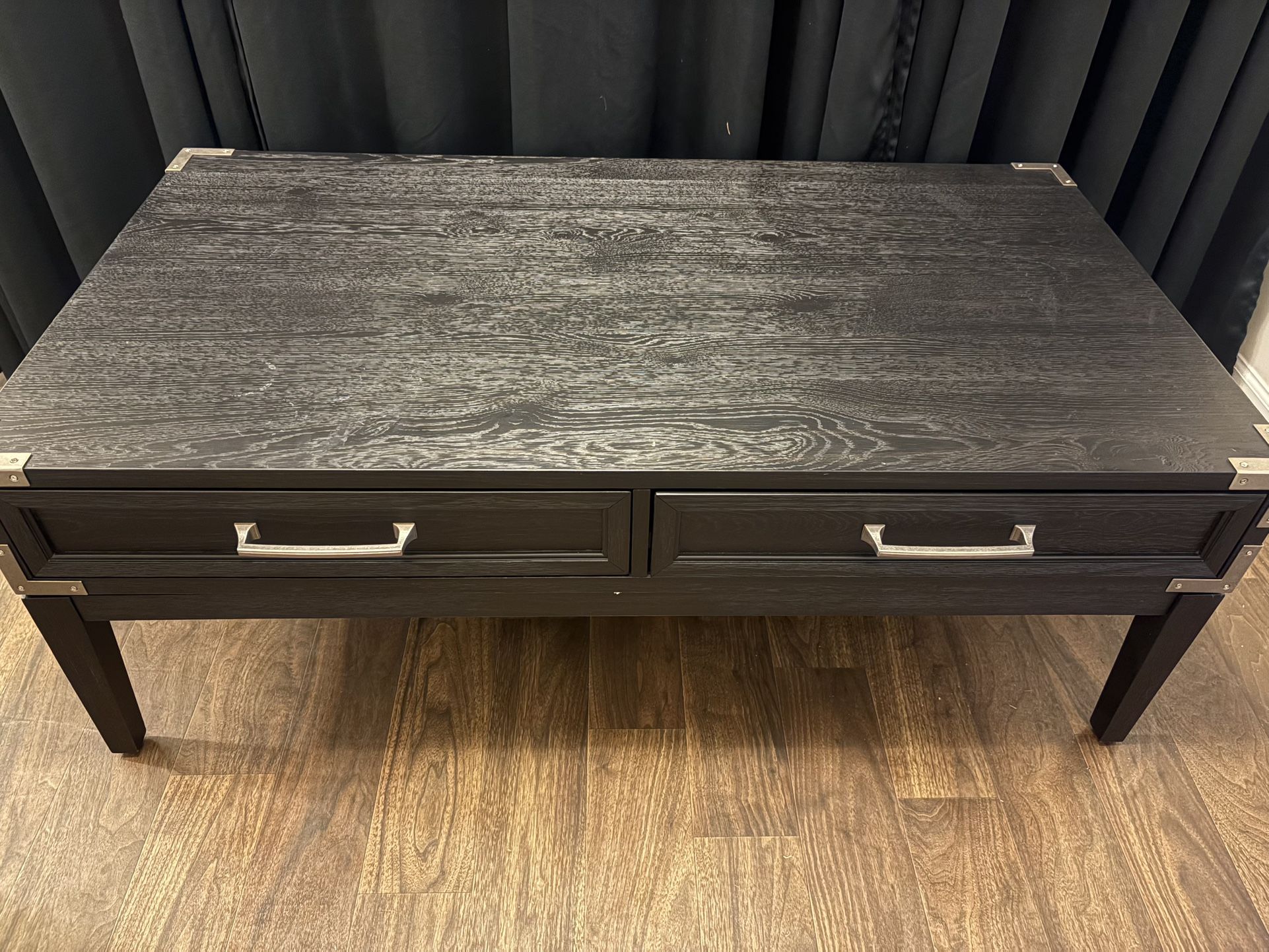 Large Black Coffee Table