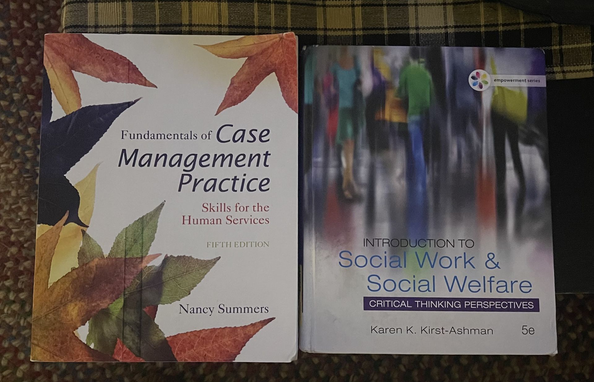 Fundamentals Of Case Management Practice Skills For The Human Services Fifth Edition And Introduction To Social work And social welfare 5e