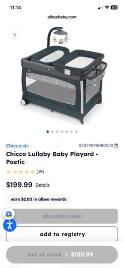 Chicco Lullaby Baby Playard Play pen