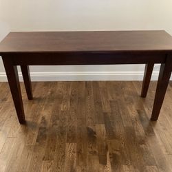 Solid Hardwood End Table