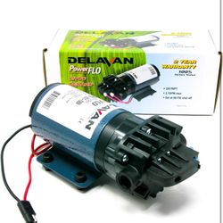 Delavan 7812-201-SBI I Series 12 Volt Electric 60 PSI 2.1 GPM Bypass, On Demand,