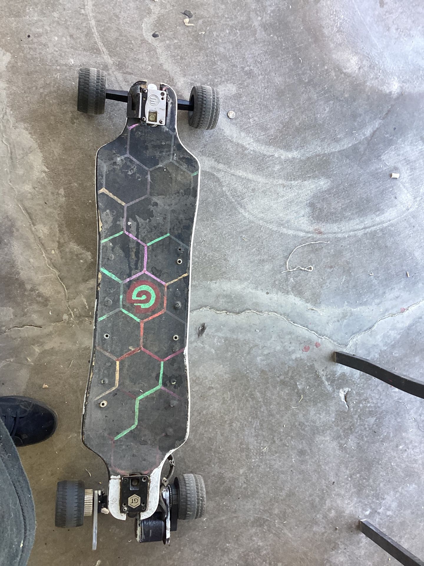 Electric Skateboard It Goes 35 Mph