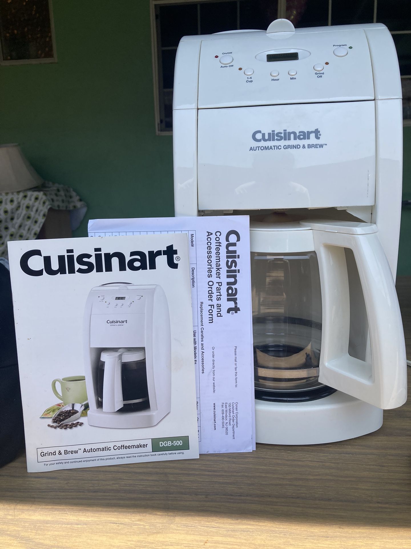 Cuisinart Grind & Brew Automatic Coffeemaker