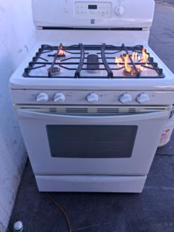 Kenmore 5 burners gas range stove oven works great fully functional no issues