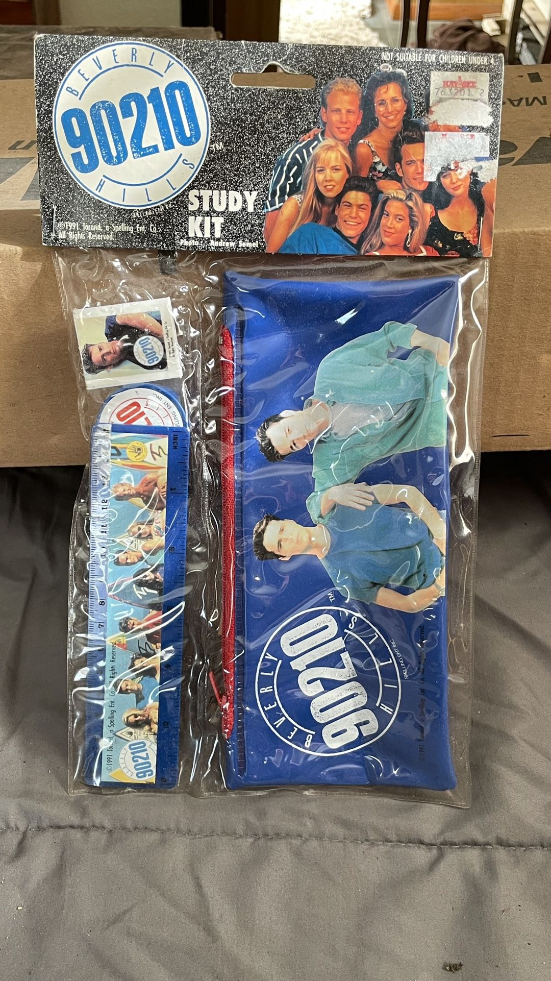 1991 Beverly Hills 90210 Study Kit - Sealed