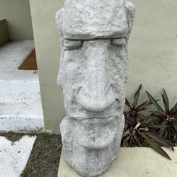 Large Concrete Moai (Sold Individually )