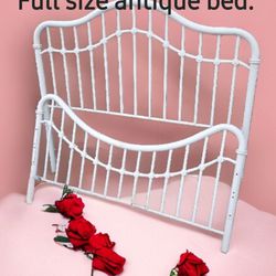 Full Size Antique Bed 