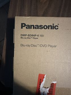 Panasonic Blue Ray Disk/ DVD Player
