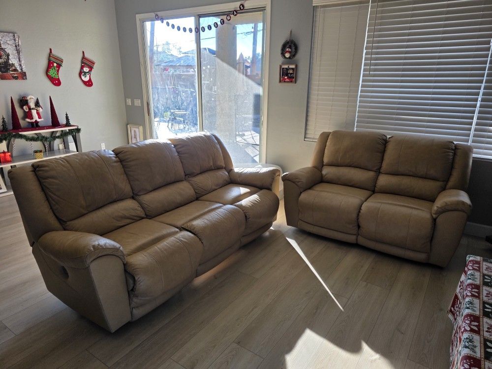 Leather Reclining Couches