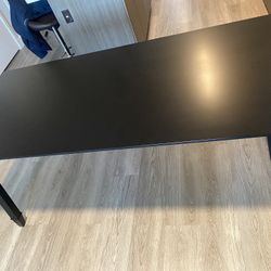 Black Dining Table With Minor Scratches
