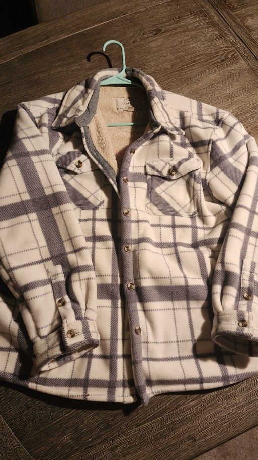 Flannel Sweater From COSTCO 