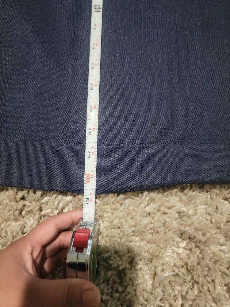Dark Blue Outdoor Long Chair Cushion Cover