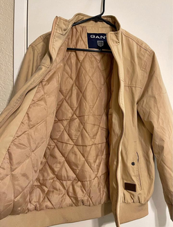 Autumn and Winter Men's Casual Loose Gant Quilted Jacket size XL