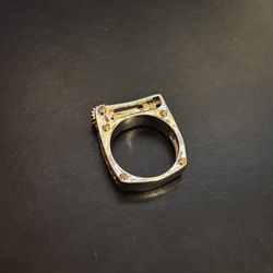 Steam Punk Sterling Silver Ring