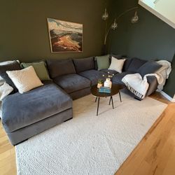 Large Comfortable Sectional Couch - Great Condition!