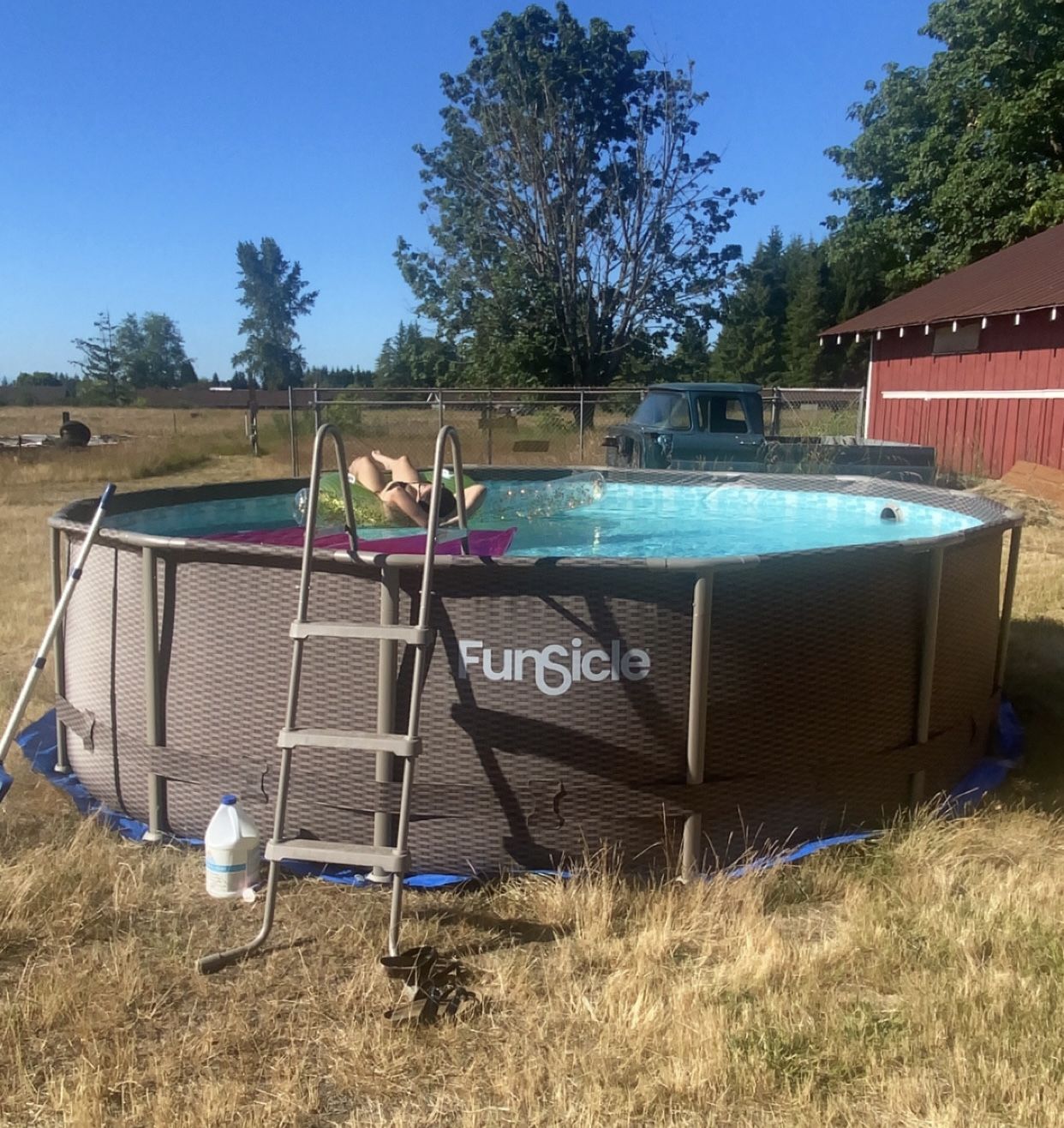 Funsicle Pool 14ftx48”