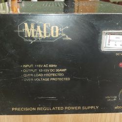 30   Amp Inverter 13 Volt  110 To 12volts
