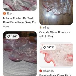 Crystal "Bella Rosa" 