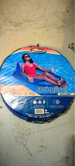 Brand New SwimWays Spring Float Recliner - Your Summer Pool Essential!