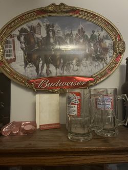 Budweiser Clydesdale Wall Hanging 