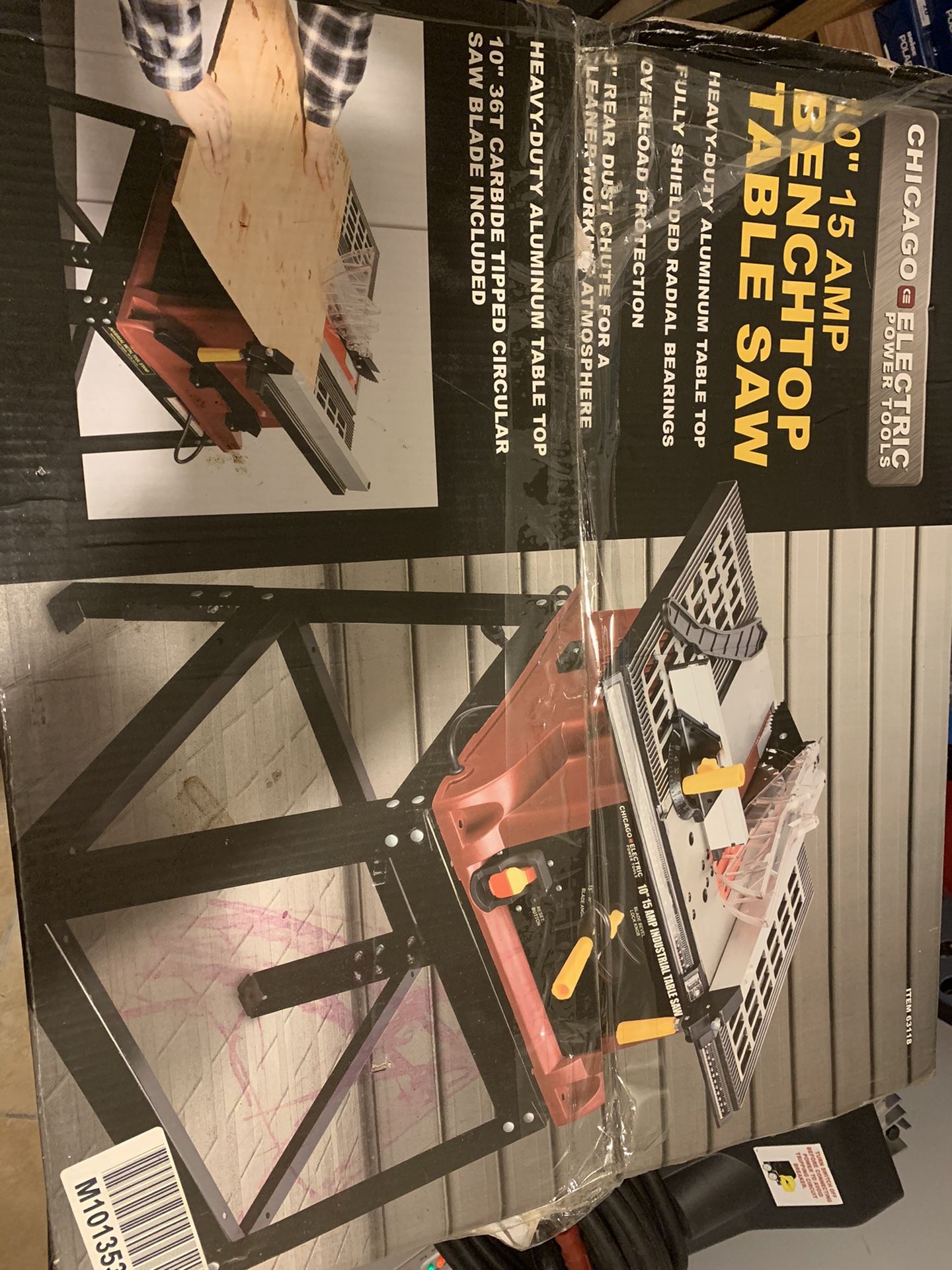 TABLE SAW 10” 15 amp