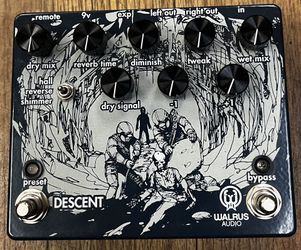 WALRUS AUDIO DESCENT REVERB/OCTAVE MACHINE PEDAL