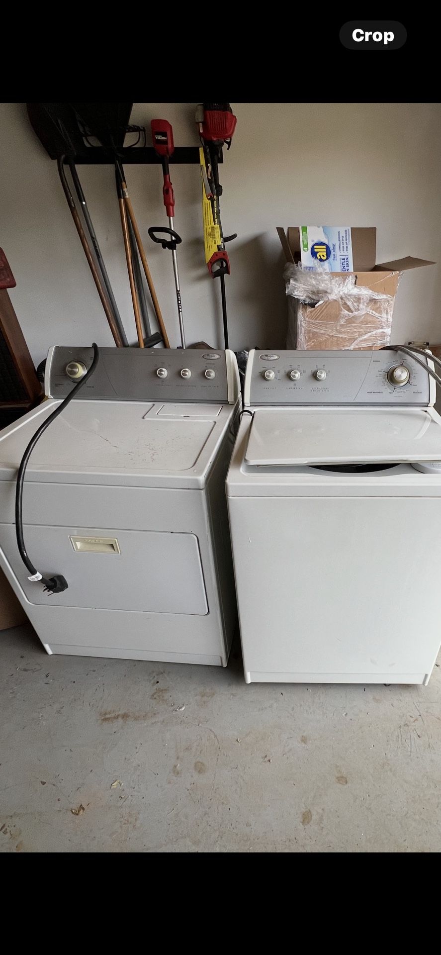 Working Whirlpool Washer And Dryer