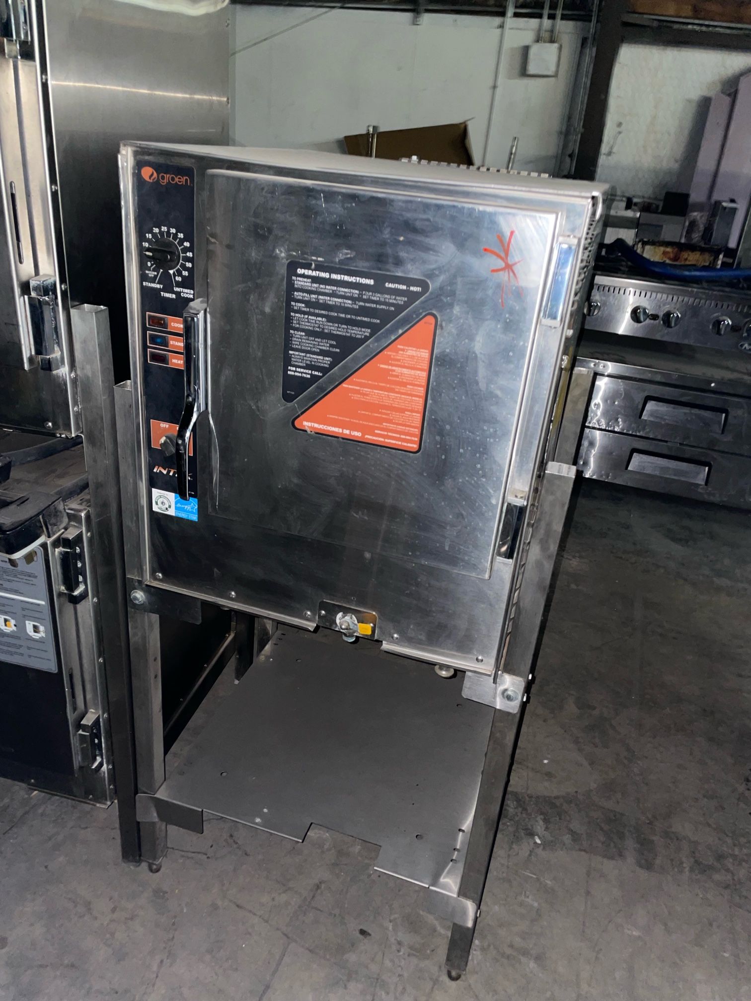 Groen INTEK Convection Steamer.