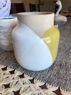 West elm vase/pottery