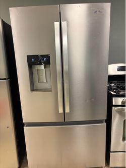 New Whirlpool counter depth french door refrigerator stainless steel