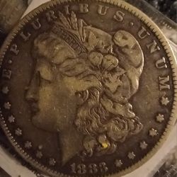 1888  Morgan Silver Dollar 