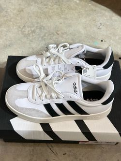 Adidas Barreda white black sneakers women