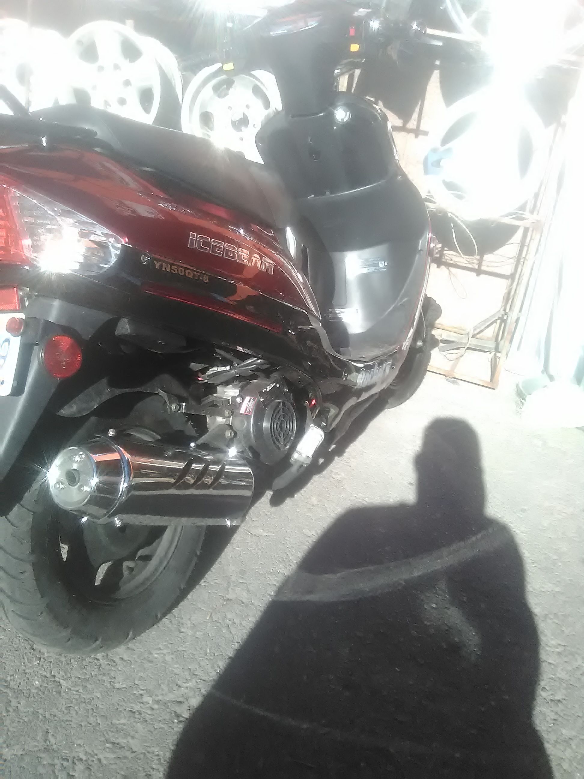 2018 icebear moped