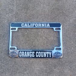 Orange County License Frame