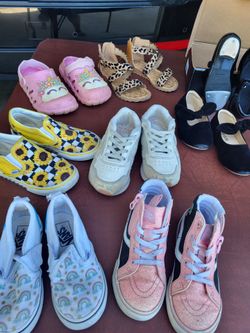Girl Shoes 8 pairs