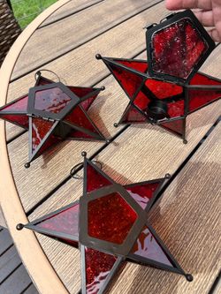 Star votive hanging  from Pier 1