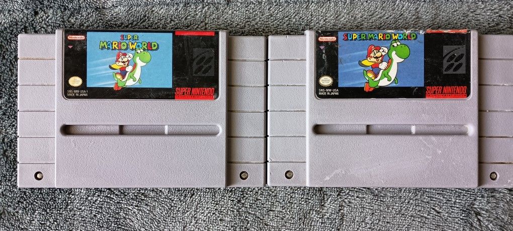 SUPER NINTENDO SUPER MARIO WORLD