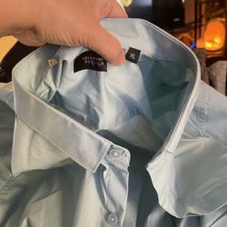 Mens New XL 7 Diamonds Dress Shirt 