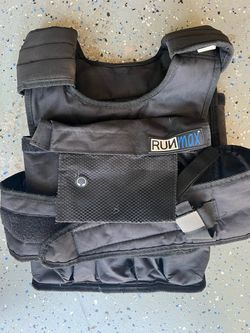 Weighted running vest