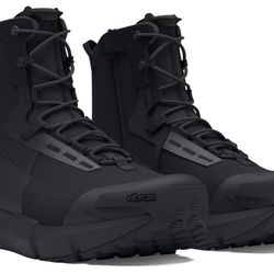 Under Armour Men's Charged Valsetz Zip Military and Tactical Boot Size 8.5