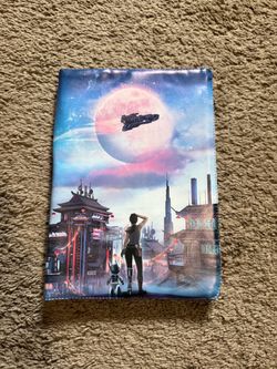 FairyLoot Lunar Chronicles Fabric Book Jacket Sci-Fi Book Cover