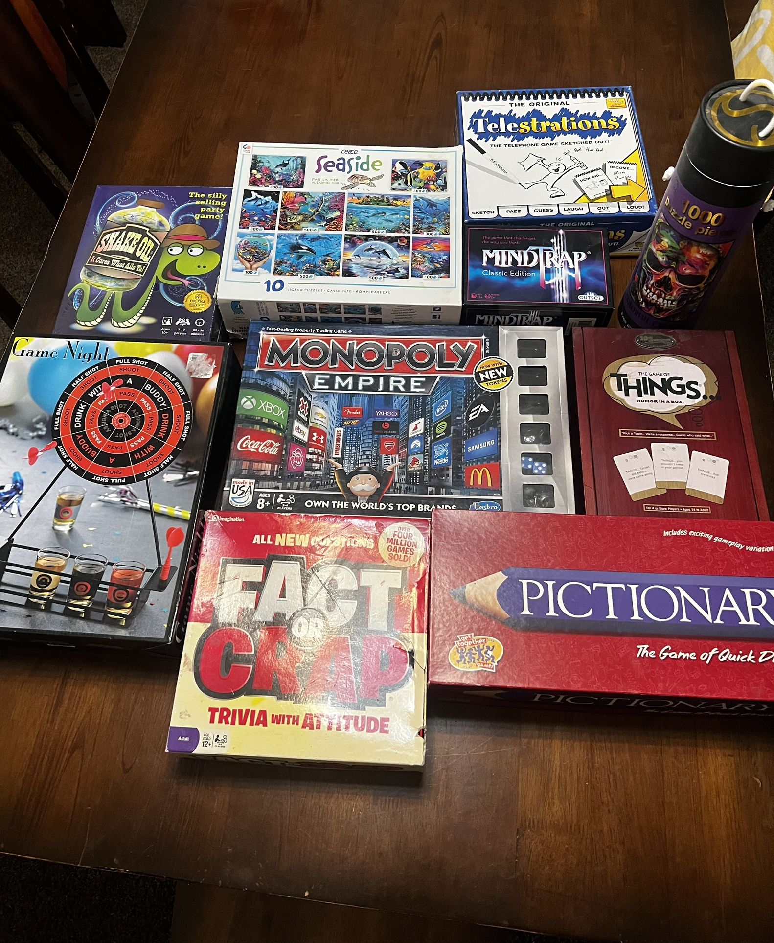 Games & Puzzles Bundle $60