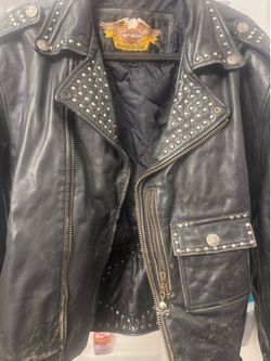 Harley Davidson Vintage studded biker jacket