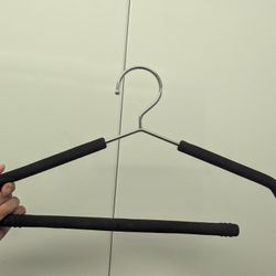 15 Foam Padded Metal Hangers Pant Bar Foam Non slip Clothing Suits Wetsuit 